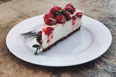 cheesecake-s-malinami